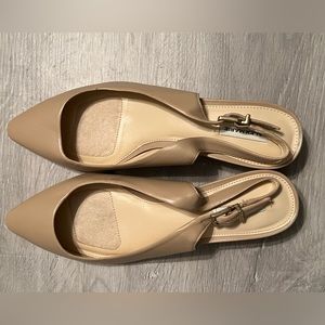 ALEX MARIE sling back heels, Style "Charlyn" in Beige, Size 8.5M- NWOT